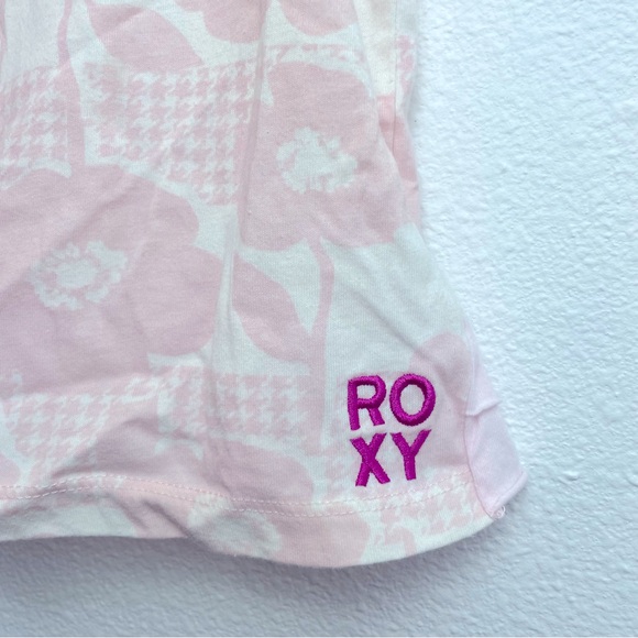 Roxy Toddler Girls Ruffle Tank Top Pink Floral 3T - Picture 2 of 5